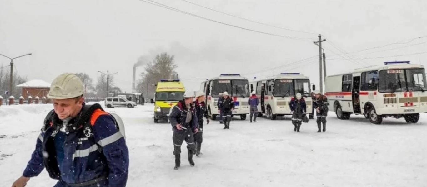 Ρωσία: Δυστύχημα σε ανθρακωρυχείο στην Σιβηρία με 52 νεκρούς